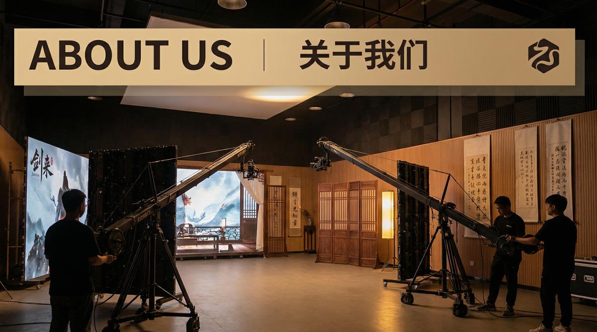 高清视频影视传媒公司拍摄现场